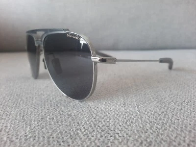 Gafas de sol DITA Lancier modelo DLS 401 color (03) plata y gris azul LNS 60-14 Foto 1 de 4