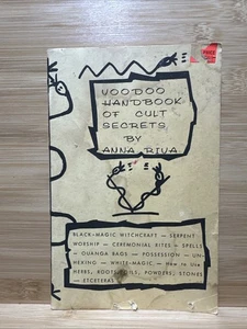 Manuel vaudou des secrets cultes Anna Riva 1970 magie noire sorcellerie - Photo 1/9