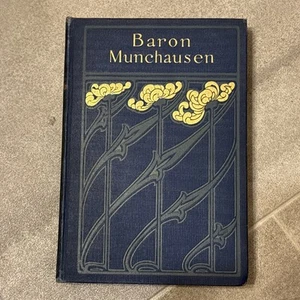 The Adventures of Baron Munchausen Rand McNally Co. Vintage Book - Picture 1 of 4