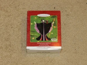 Hallmark Walt Disney MALÉFICA Bella Durmiente Recuerdo Ornamento 2000 COMO NUEVO ESTADO - Imagen 1 de 1