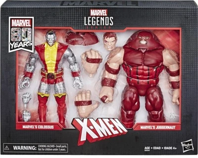 *COLLECTOR GRADE* Hasbro Marvel Legends 80th X-Men Colossus & Juggernaut - Image 1 of 4