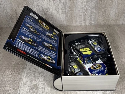 1/24 & 1/64 Lionel 2010 Jimmie Johnson 5X Championship Tin Set NASCAR DieCast - Image 1 of 4