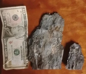 Authentische Menge 2 Pennsylvania Pfeilköpfe Heuschreckenlücke, PA Mammut Ader - Bild 1 von 4