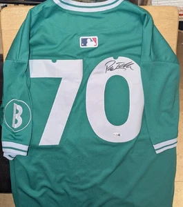 PAYTON TOLLE  SIGNED BOSTON RED SOX CITY CONNECT JERSEY JSA  COA ROOKIE - Picture 1 of 4