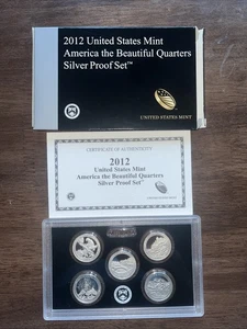 2011 United States Mint - America The Beautiful Quarters Silver Proof Set - Picture 1 of 1
