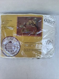 The Creative Circle Crewel Kit ~ Cougar in the Wild ~ 1985 ~ 12" x 16" New 0337 - Picture 1 of 3