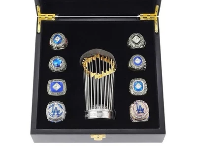 2024 Los Angeles Dodgers WS Championship 8 Rings With Box - Image 1 of 2