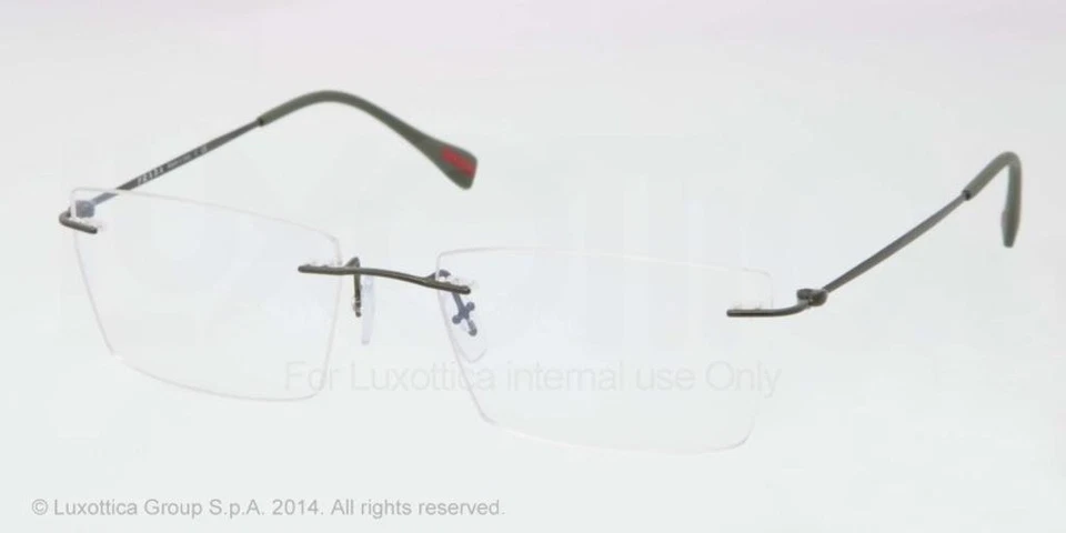 Gafas Prada VPS55E ROV1O1 54 mm verde militar/lente de demostración Foto 1 de 1