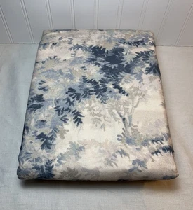 Pottery Barn Jardin Toilettenvorhang ~ 50” x 96” ~ blau bunt ~ leicht filternd - Bild 1 von 11