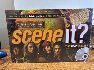 Scene It? Pirates Of The Caribbean Dead Men Tell No Tales DVD GAME NEW Free P&P - Image 1 of 4