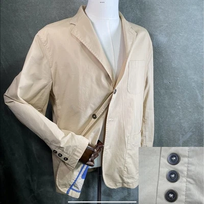 Blazer The Territory Ahead Para Hombre Grande Caqui Algodón No Estructurado Nylon 2 Botones Foto 1 de 4