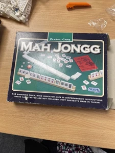 Gibsons Games Mah Jongg Classic Game 144 Spielsteine & Windanzeiger gebraucht  - Bild 1 von 5