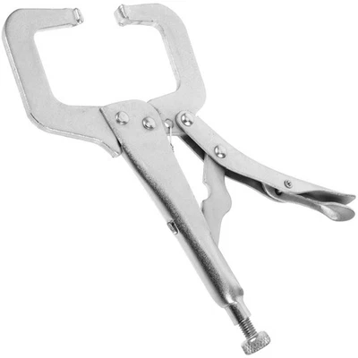  6 Inch Heavy Duty Locking C-Clamp Steel Locking C-Pliers Locking Plier Wrench - Image 1 of 4