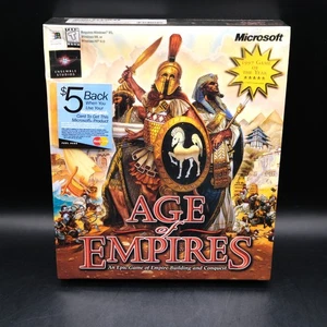 NEW Age of Empires GOTY Windows PC Big Box Factory Sealed Great Condition - Picture 1 of 11