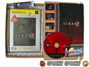 Siren 2 PS2 The Best - NTSC-J Japan VGC CIB with Map - High Quality Packing - Picture 1 of 11