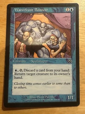 Waterfront Bouncer [Mercadian Masques] Magic MTG - Image 1 of 2