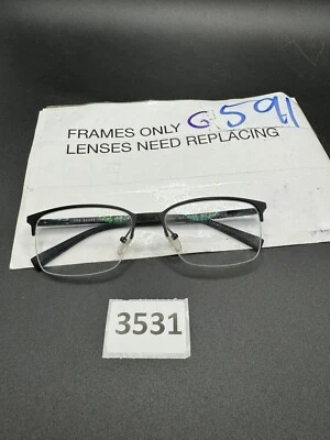 Ted Baker TM507 BLK 55.18.140 Monturas de gafas para hombre de acero inoxidable Foto 1 de 4