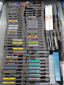 LARGE SELECTION NES Original Nintendo NES VIDEO GAMES U CHOOSE FROM DROP DOWN - Picture 1 of 590