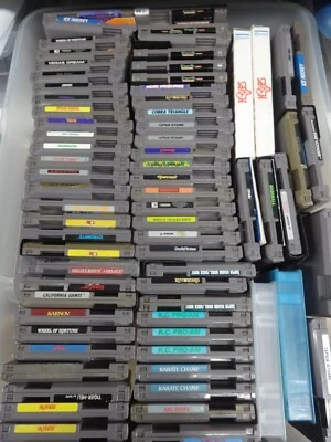 LARGE SELECTION NES Original Nintendo NES VIDEO GAMES U CHOOSE FROM DROP DOWN - Image 1 of 2