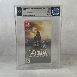 The Legend of Zelda Breath of the Wild - Switch - Sealed -WATA Graded 9.6 A++