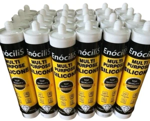 X24 Box Of EnociliS Silicone Sealant Multi-Purpose - 300ml Fast Delivery - Picture 1 of 4