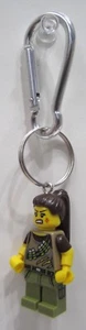 LEGO Mini-Figure Carabiner Keychain Dino Tracker - Picture 1 of 2