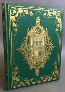 [Illustrated]   Ann & Jane Taylor   Original Poems   George Routledge   1868 - Picture 1 of 12
