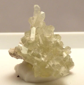 Cristales de apofilita verde pectolita mina Jeffrey Canadá espécimen mineral - Imagen 1 de 15