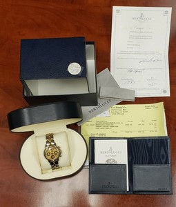 BERTOLUCCI GTS VIR CHRONO 18K/SS CHAMP/BLK Dial Automatic Watch Pre-Owned