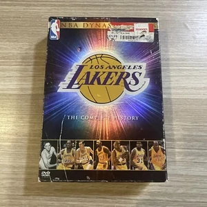 DVD Set NBA Dynasty Series Los Angeles Lakers: The Complete History 2004 5-Disc - Foto 1 di 7