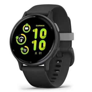 Garmin VivoActive 5 Black Slate Fitness GPS Watch 010-02862-40 - Picture 1 of 4