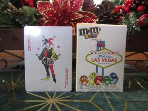 2000 M & M's World Las Vegas Nevada Playing Cards Sealed With Combos Cards - Picture 1 of 4