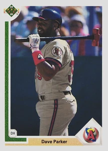 1991 - Upper Deck-- Dave Parker -- Card #733 -Los Angeles Angels- Baseball Card - Picture 1 of 2