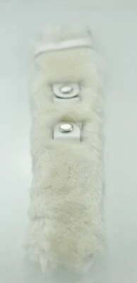 Reliquia Blanca Imitación Piel Hecha por el Hombre Cuero Repuesto Puño Ancho Correa de Reloj 16mm Foto 1 de 2