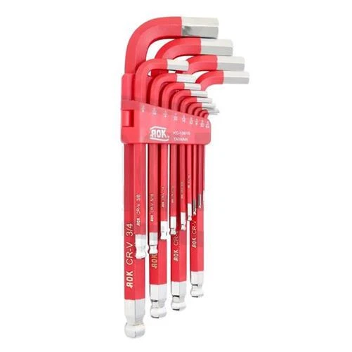 13Pc KC Tools SAE Long AOK Ball Point Jumbo Hex Key Wrench Set AF Imperial 10615 - Image 1 of 1