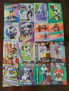 2021 Mosaic Football GREEN / MOSAIC / SILVER PRIZM INSERTS You Pick the Card
