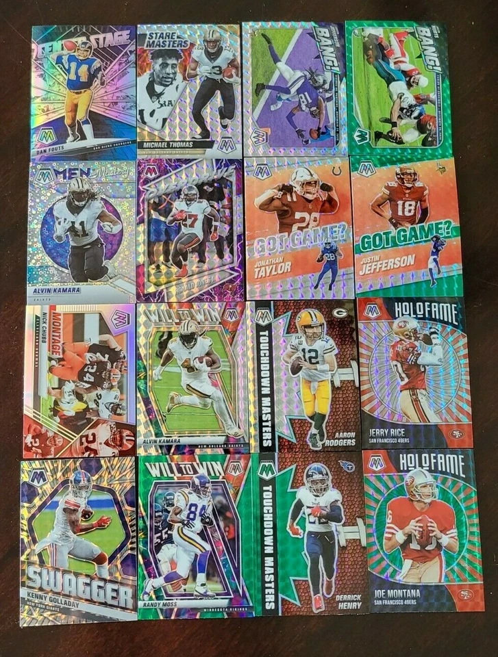2021 Mosaic Football MOSAIC / RED / SILVER PRIZM INSERTS You Pick the Card - Image 1 of 1