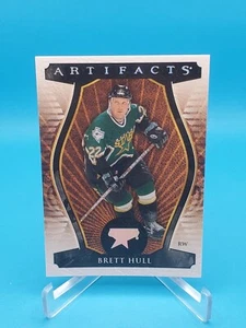 Brett Hull 2023-24 Upper Deck Artifacts #161 Leather Variant - Dallas Stars - Picture 1 of 2