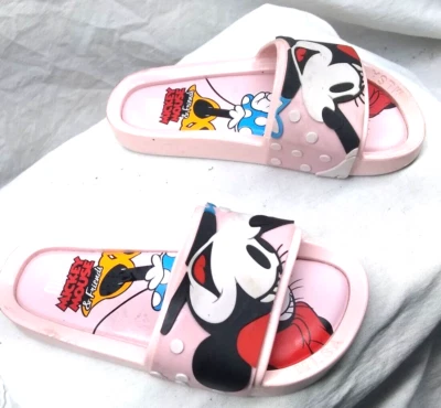 Sandalias Mini Melissa Beach Slide Mickey Friends Disney para niñas pequeñas talla 13 excelentes Foto 1 de 4