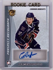 CONNOR ROBERTS 16/17 Leaf Heroes Prospects Platinum Rookie Autograph Auto Signed - Picture 1 of 2