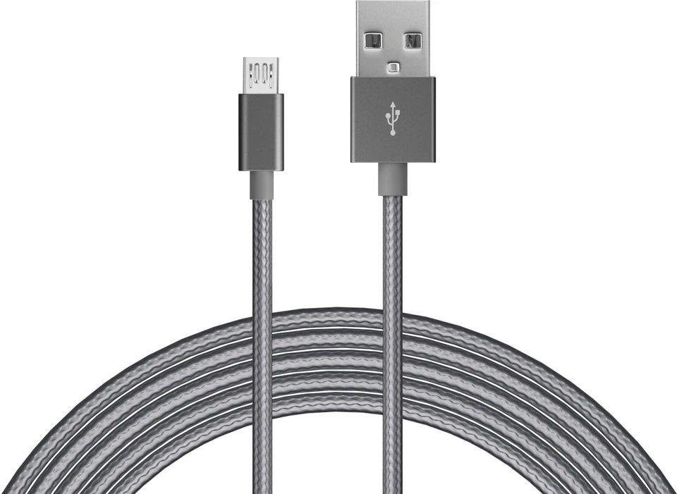 Just Wireless 10ft USB-Micro USB Cable  Extra Length 13308 -785yc - Image 1 of 3