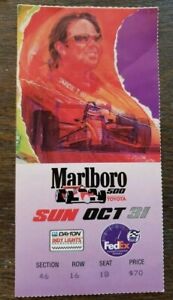 CART Toyota Grand Prix Long Beach Marlboro 500 Ticket Stubs Montoya Franchitti