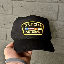 Strip Club veteran Party-gag Gift- Funny Trucker Hat Mesh Backing