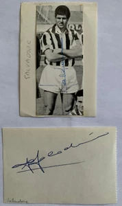 Juventus, Milan Nazionale,  2 autografi di Sandro Salvadore - Foto 1 di 1