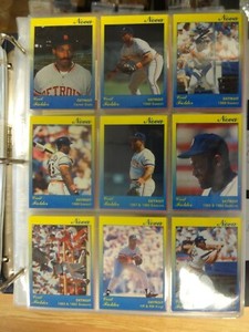 1991 Star Co. Nova 1/500 Cecil Fielder. Baseball 9 Card Set Detroit Tigers