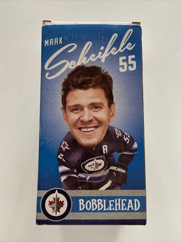 Mark Scheifele No. 55 Winnipeg Jets NHL 7 Inch Ceramic Bobblehead Figure Cover