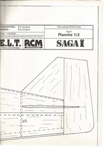 R.C.M  - UNIQUEMENT LE PLAN "SAGAI" - ATTENTION PAS DE REVUE - Picture 1 of 1
