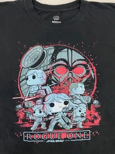 Funko Pop Star Wars Collaboration Schwarz T-Shirt Rogue One Herren 2XL - Bild 1 von 4