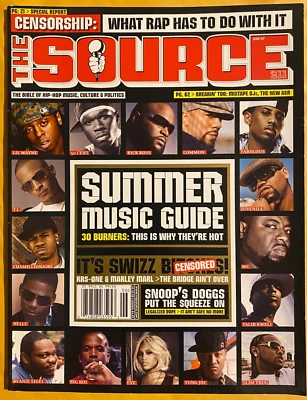 LIL WAYNE the source SUMMER GUIDE 50 cent EVE rick ross ICE CUBE krs one KURUPT - Image 1 of 4