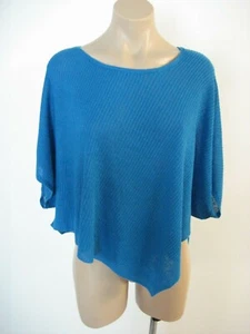 Eileen Fisher Organic Linen Bateau Neck Poncho Top Sweater S Small NWT $158 - Picture 1 of 3